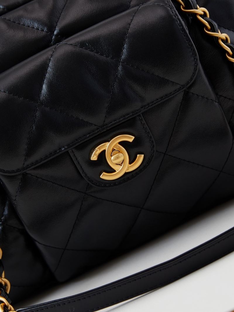 Ch**el top handle bags